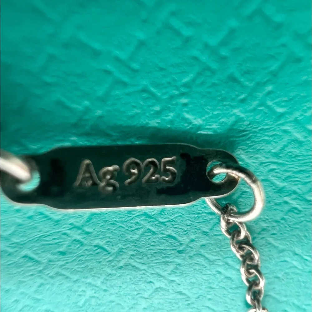 🔴DEAL OF THE MONTH🔴2 Authentic TIFFANY &Co Silver Heart Pendents Necklaces🔴 - Picture 7 of 14